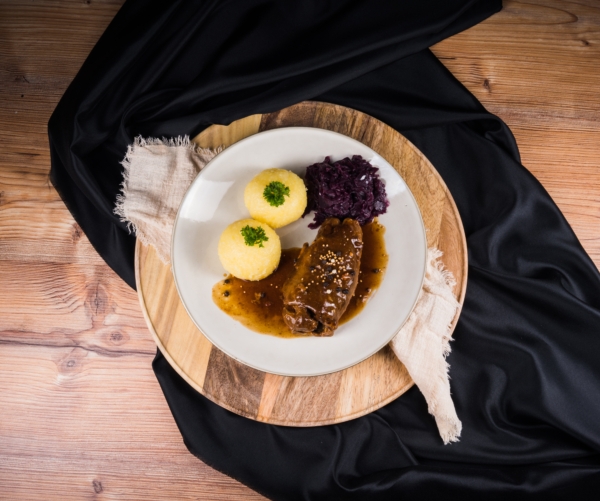 Rinderroulade im Glas – Metzgerei Moosmeier