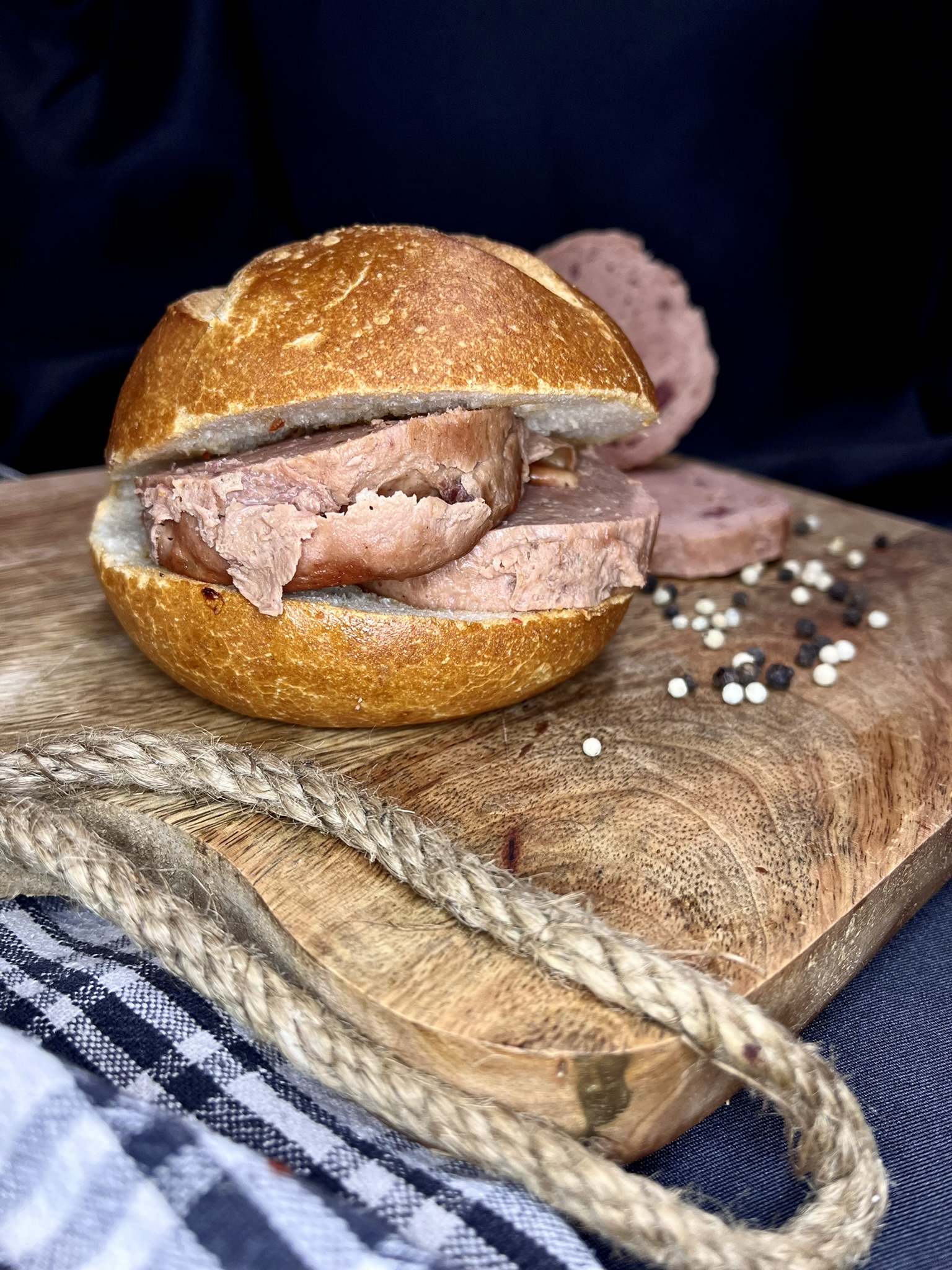 Original Leberkäse im Glas Metzgerei Moosmeier