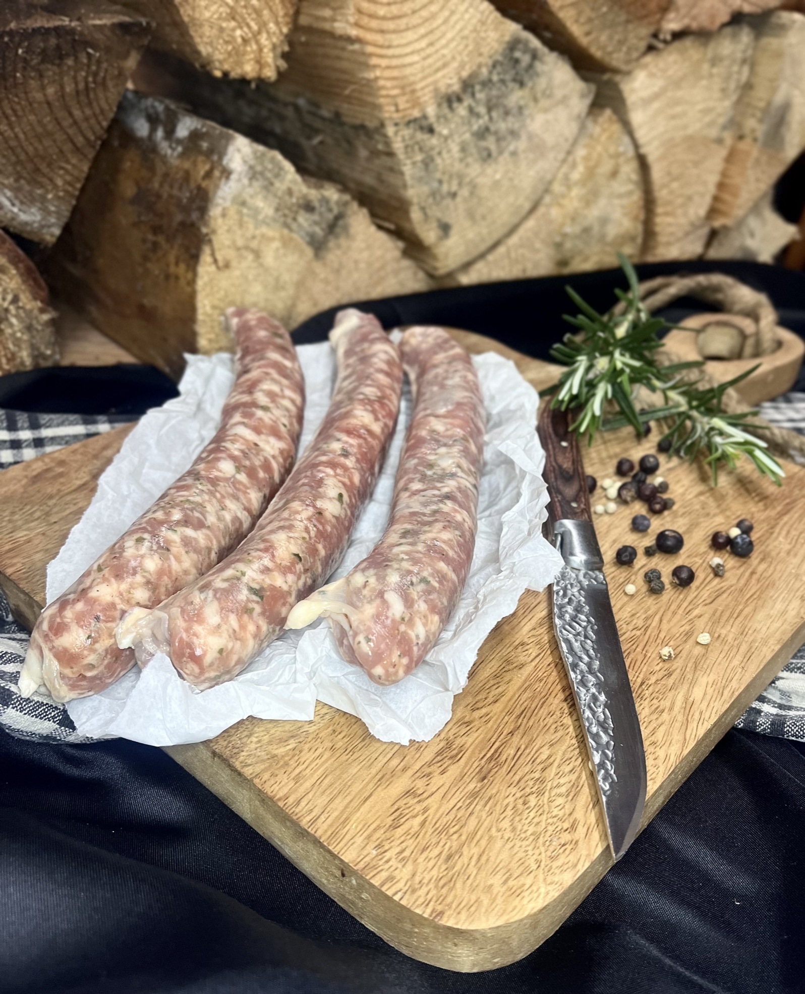 Fränkische Bratwürste (frisch) Metzgerei Moosmeier
